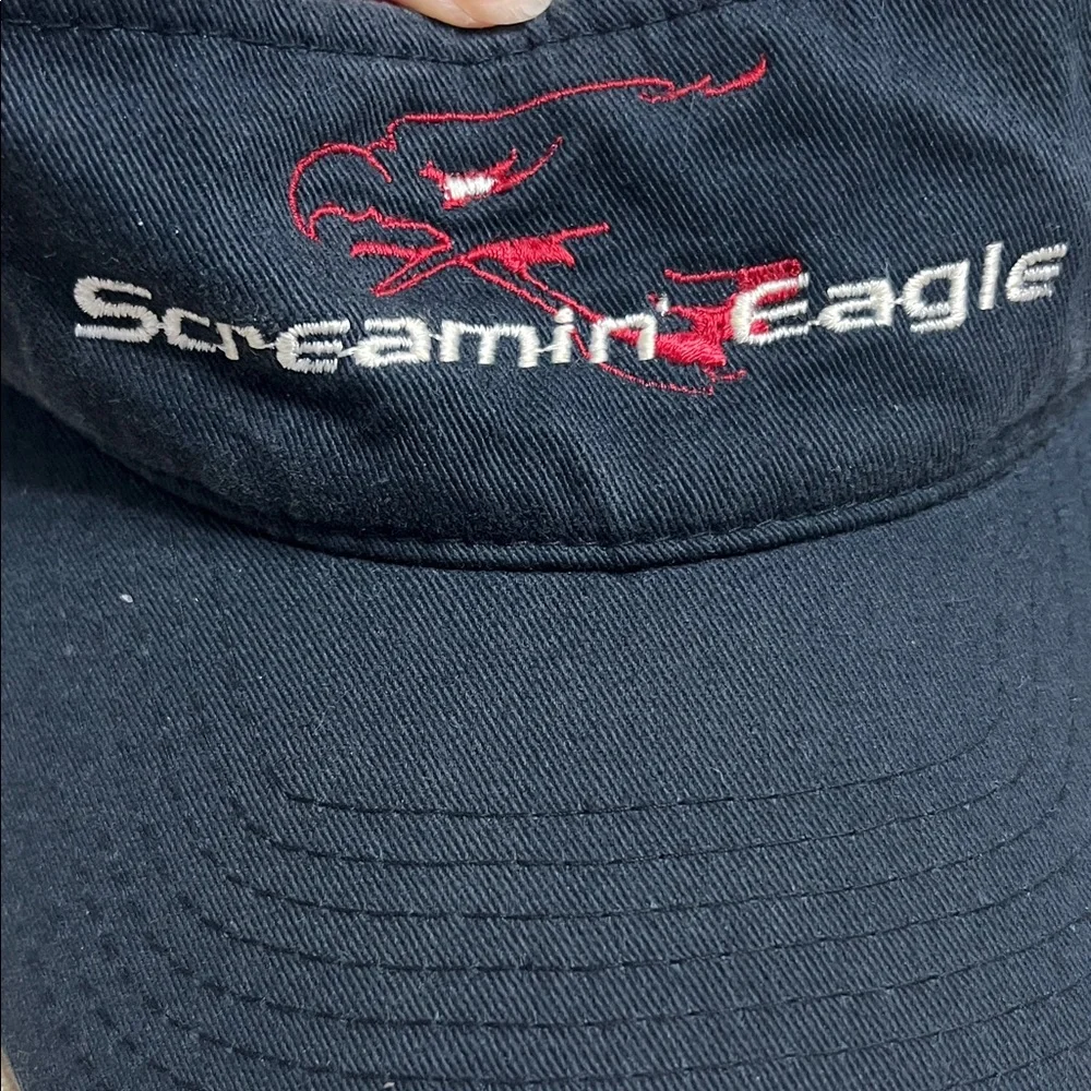 Screamin' Eagle Navy Blue Visor